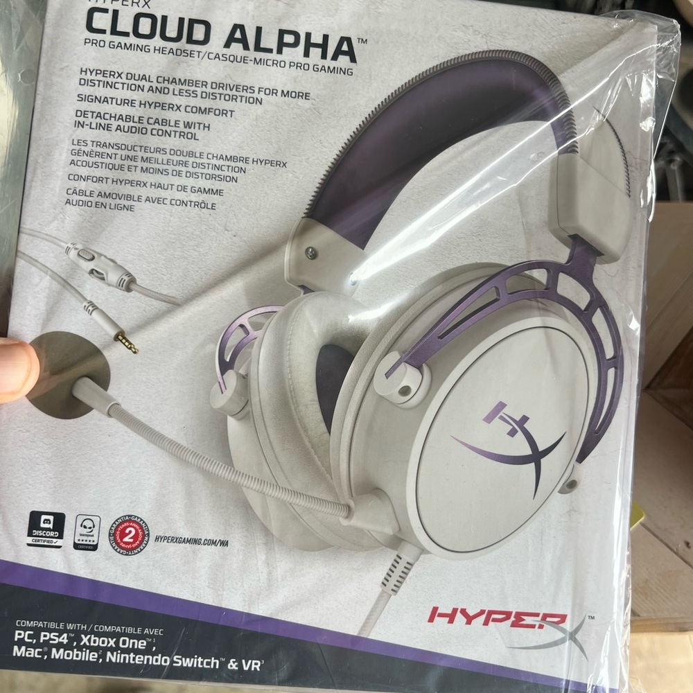 HyperX Cloud Alpha Pro Gaming Headset - Black